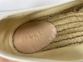 Бежови еспадрили Gucci 39 Оригинал, снимка 10