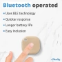 Shelly BLU Button Tough 1 Mocha – Bluetooth бутон за интелигентни сценарии и домашна автоматизация, снимка 3