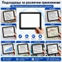 Голяма увеличителна правоъгълна лупа за четене на книги вестници 5X увеличение A4 деца професионална, снимка 6