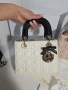 Lady Dior Дамска Бяла Чанта Код Brand Luxury Fashion2, снимка 5