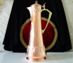 Медна кана с капак WMF бягащ щраус Art Nouveau,Jugendstil , снимка 6