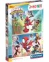 Детски пъзел Clementoni Frozen/Spiday/Super Friends/Stitch 2×60 части, снимка 2
