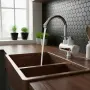 Смесител с проточен бойлер, за плот,  3000W + дисплей, снимка 1