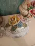 Capodimonte  порцеланов комплект стара ръчна изработка , снимка 6