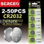 CR2032 3V Литиева батерия тип копче - 5 броя, снимка 3
