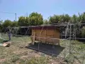 Птичарник на открито vidaXL, 3x12x 2 м, поцинкована стомана. , снимка 1