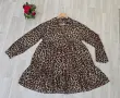Нова дамска рокля SHEIN LUNE Leopard Print М-Л, снимка 4