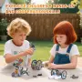 Соларен Робот STEM Детски конструктор 12 в 1, Solar Robot SТЕМ Играчка, снимка 5