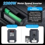 Нов Честотен Инвертор 2.2KW VFD Контролер за Електромотор PWM, снимка 2