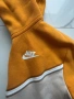 Оригинален Nike tech fleece отанжево и бежаво , размер S, снимка 8