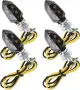 Комплект 4 LED мигача за мотоциклет 12V с E-маркировка, IP65, универсални, снимка 6