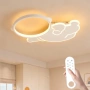 Детска таванна лампа астронавт LED с дистанционно, 38W, 3800LM, димируема 3000K-6500K, 49 см, снимка 1