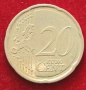 20Евро цента-Германия -2022г. , снимка 2