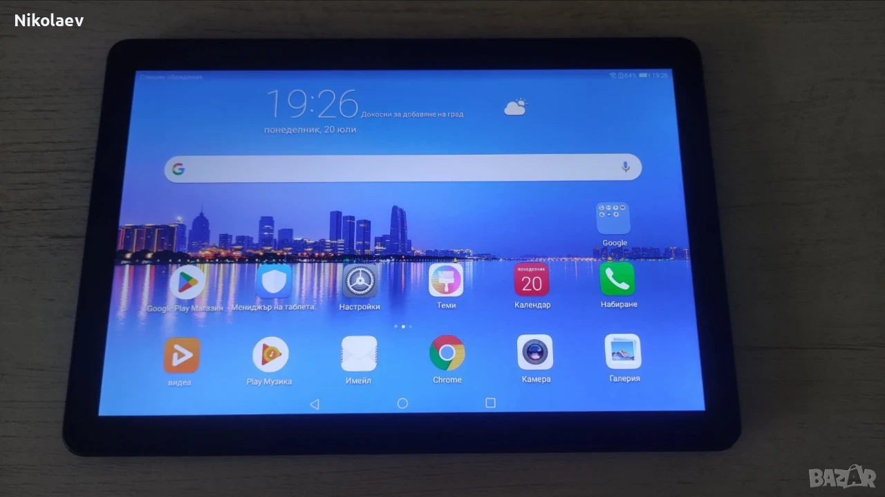 Таблет Huawei MediaPad T5 отличен AGS2-L09 , снимка 1