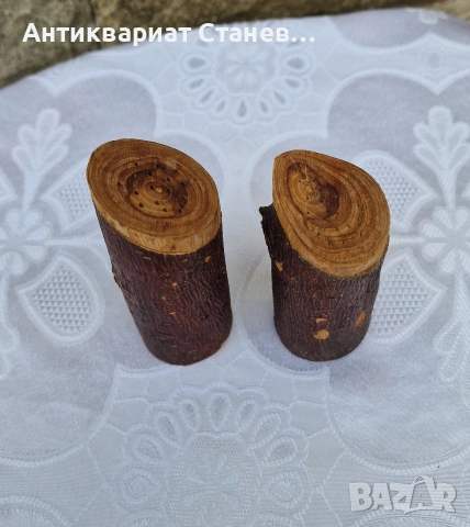 Ръчно правени дървени солници, снимка 3 - Аксесоари за кухня - 55237150