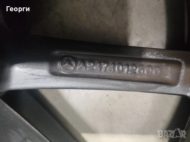 4бр.алуминиева джанта 18цола за Mercedes, снимка 16 - Гуми и джанти - 54463620