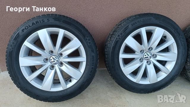Джанти 16 vw с всесезонни гуми, снимка 5 - Гуми и джанти - 54577110
