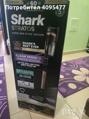 Прахосмукачка Shark Stratos , снимка 2 - Прахосмукачки - 55589506