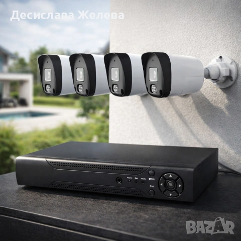 Професионален комплект за сигурност с 4 камери IP67 YL-806B, снимка 7 - Комплекти за видеонаблюдение - 54391964