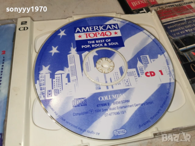 AMERICAN TOP 40 X2CD-ВНОС GERMANY 0406261907H2E6R, снимка 2 - CD дискове - 54781960