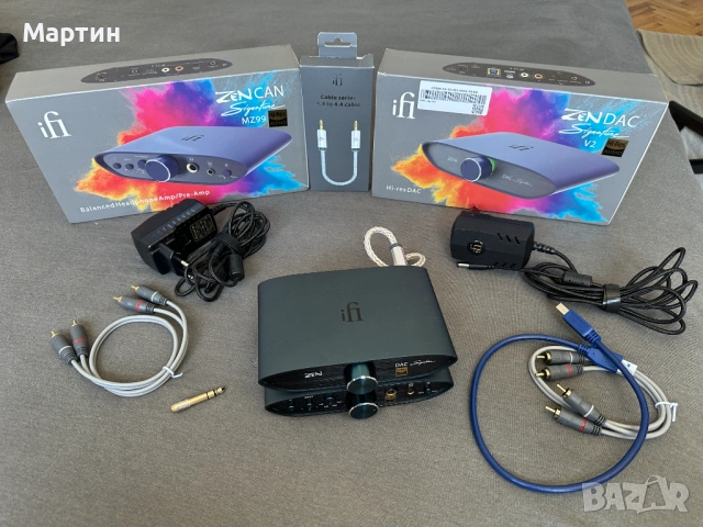 Комплект iFi Zen CAN Signature MZ99 + DAC V2 + 4.4 mm
