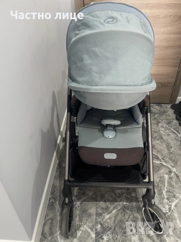 CYBEX - Balios S Lux 2023 - Sky Blue 2в1, снимка 4 - Детски колички - 55315140