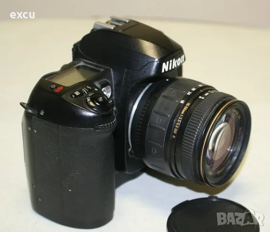 Фотоапарат Nikon D100 + обектив Quantaray AF 18-50, снимка 3 - Фотоапарати - 55380566
