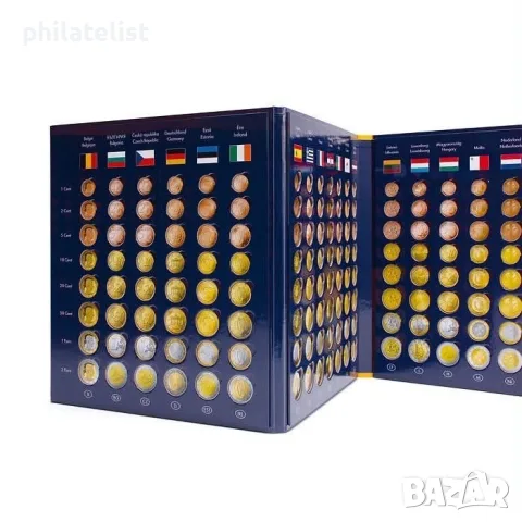 Албум за монети PRESSO Euro Coin Collection, за 26 пълни комплекта евромонети, снимка 5 - Нумизматика и бонистика - 54444259