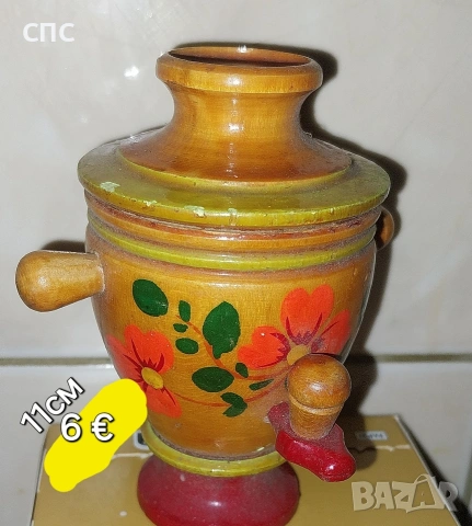 дървен самовар, декорация , снимка 2 - Други - 54653613