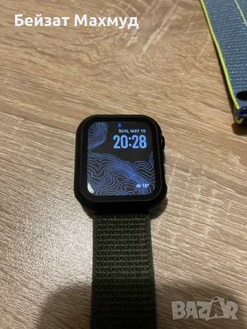 Apple Watch SE 3 44mm GPS Черен, 3 Каишки, Протектори, Гаранция