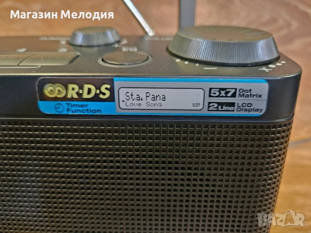 Радио Panasonic RF-U300 – Кристален прием с RDS и модерен дизайн, снимка 7 - Радиокасетофони, транзистори - 54606060