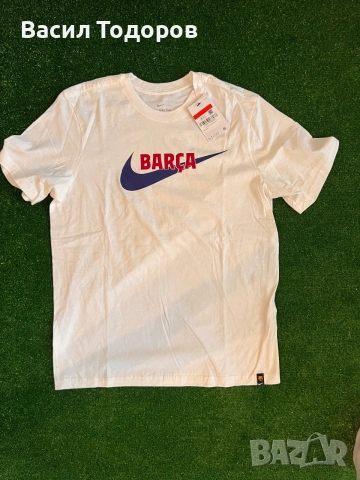 Лицензирама тениска на Барселона/ Barcelona/ Nike oversize, снимка 2 - Тениски - 55050425