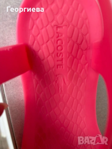 Силиконови сандали Lacoste, снимка 2 - Сандали - 55187251
