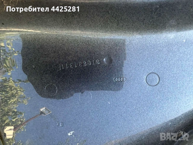 лява врата Audi A5 coupe 8T модел 2007-2016г. #001S, снимка 4 - Части - 54650963