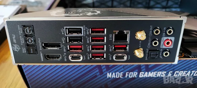 Ново дъно, дънна платка MSI MPG X670E CARBON WiFi AM5, снимка 5 - Дънни платки - 55301468