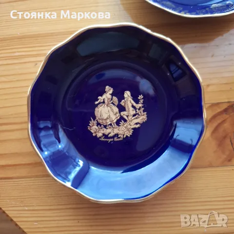 Две колекционерски чинийки-Франция-LIMOGES, снимка 3 - Декорация за дома - 55607237
