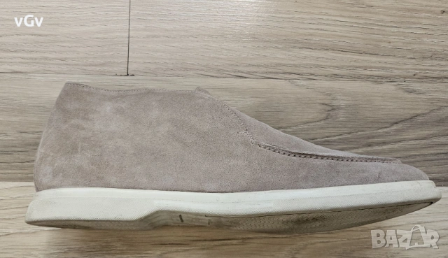 Мъжки мокасини Eleventy Beige Suede Slip-On1 - 42/43, снимка 9 - Мокасини - 54165393