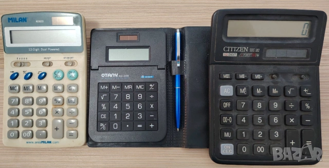 Kалкулатор Citizen SDC 382 и Migin 40920,12 Digit,Dual powered