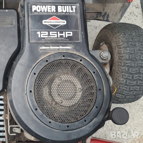 Мини немски трактор двигател Briggs stratton , снимка 5 - Селскостопанска техника - 55253379