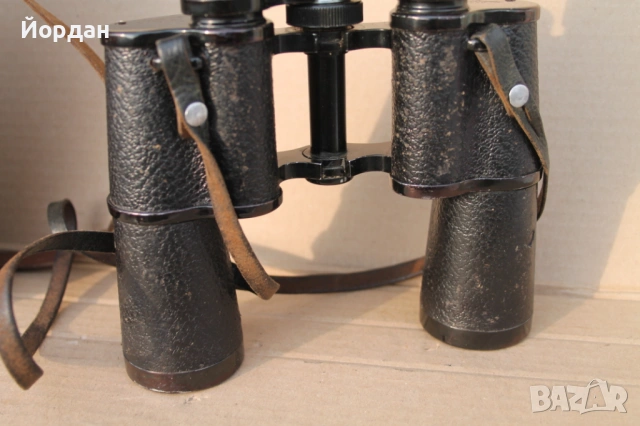 Немски бинокъл ''Rathenow'' 10х40, снимка 6 - Антикварни и старинни предмети - 54056905