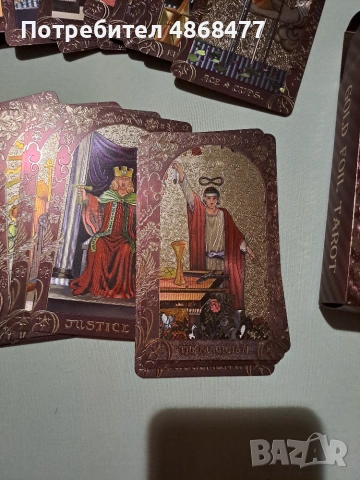 Карти таро луксозно издание, снимка 2 - Карти за игра - 55065771