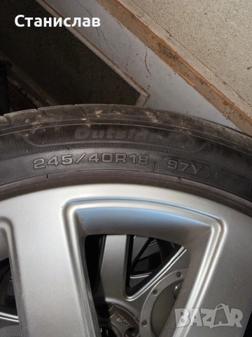 Оригинални джанти Audi 8J ET43 18” 5X112, снимка 4 - Гуми и джанти - 54546155
