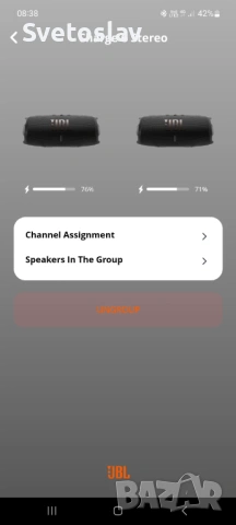 2 броя JBL Charge 6 преносими Bluetooth тонколони, снимка 7 - Тонколони - 54118031