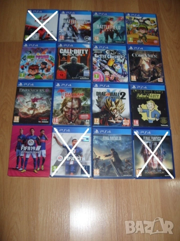 Игри за PlayStation 4, PS4 Част 4 - 15.34 € / 30лв за брой