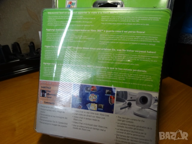 XBOX 360 Xbox Live Vision камера ..., снимка 7 - Xbox конзоли - 54378677
