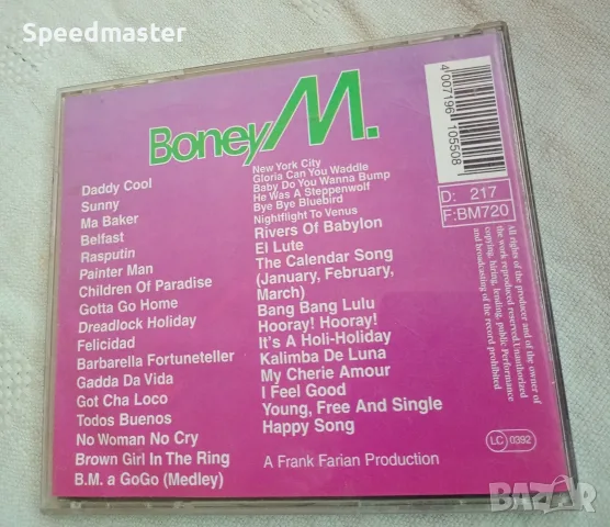 Boney M - The Best of 10 Years, снимка 3 - CD дискове - 55513093