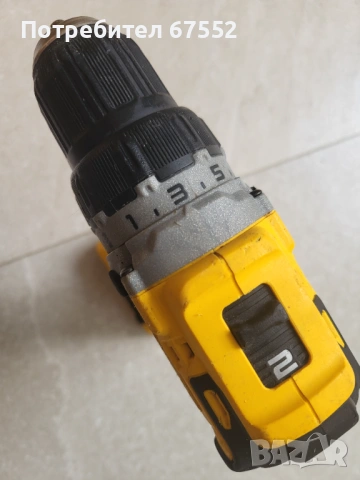 Безчетков винтоверт Dewalt DCD701, 12V, 57 нютона, с батерия, без зарядно, снимка 4 - Винтоверти - 54427900