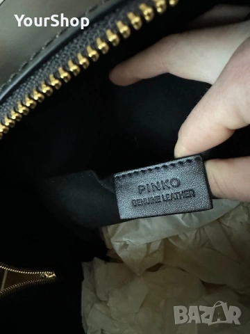 Раница Pinko Zaino в черен цвят Чисто нова, снимка 6 - Раници - 54059164
