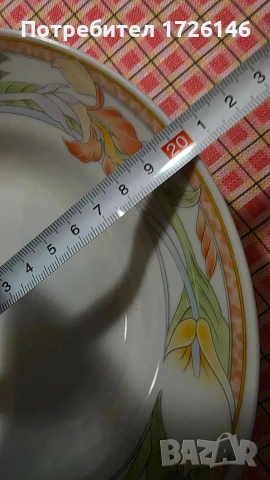 Китайски порцеланови чинии 2 броя, снимка 5 - Чинии - 54039796