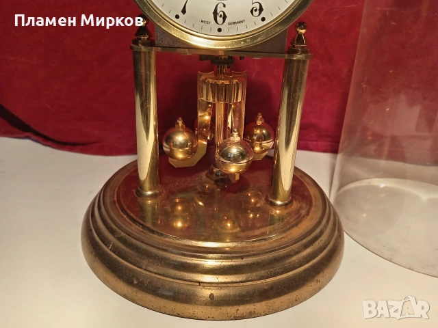 Германски настолен часовник Kundo, снимка 5 - Антикварни и старинни предмети - 55244166